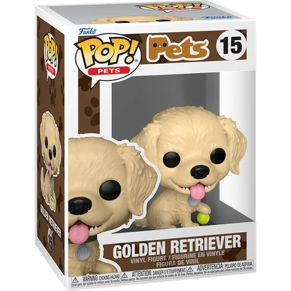 Funko POP! #15 Pets: Pets S3 - Golden Retriever - Funko POP! - Obrázek d_a7fa55fbfb4b40c78f59c809c0de357f