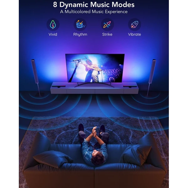 Govee SMART LED RGBIC Panely 38cm pro TV 43-75" Matter - Chytrá osvětlení - Obrázek d_a7ff43a640824934a3895a5baaeba6e3