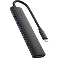 Epico UltraHub 6in1 Slim Alu USB-C Hub EH20 vesmírně černý - USB huby