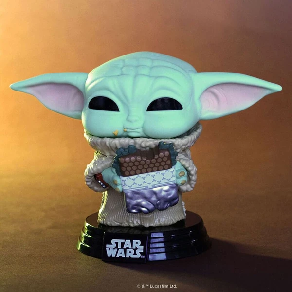 Funko POP! #841 Star Wars: The Mandalorian and Grogu - Grogu with Sandwich - Funko POP! - Obrázek d_a9ac5641fe1842a8a68e738ce21f700d