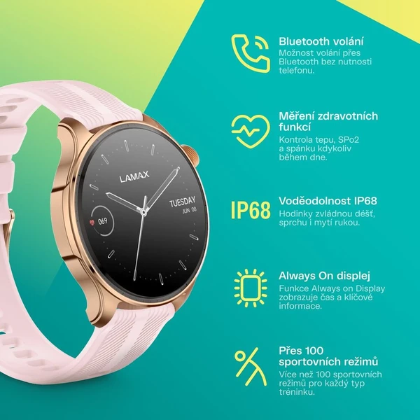 LAMAX Prism AMOLED chytré hodinky zlatorůžové - Chytré hodinky - Obrázek d_a9ce4afa72664302adfb0344de971010