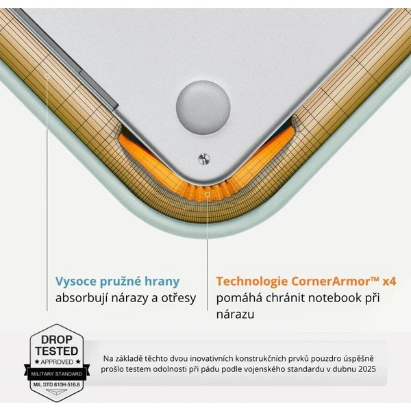 tomtoc Terra A27 sleeve pouzdro 13'' MacBook Neo, Lakeshore - Pouzdra - Obrázek d_aa08062570dd4b25a86a5bd6c346594c