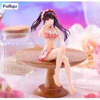 Figurka Furyu Date A Live V Noodle Stopper - Kurumi Tokisaki Swimsuit Pastel Red Color 15 cm - Figurky