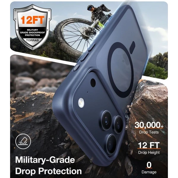Torras Guardian MagSafe kryt iPhone 17 Pro Max midnight blue - Pouzdra - Obrázek d_aa9ffe744b8f40c1aeb82ffe7409eb95