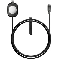 Nomad Universal Cable for Apple Watch, USB-C 100W, 1.5m, černý - Nabíječky