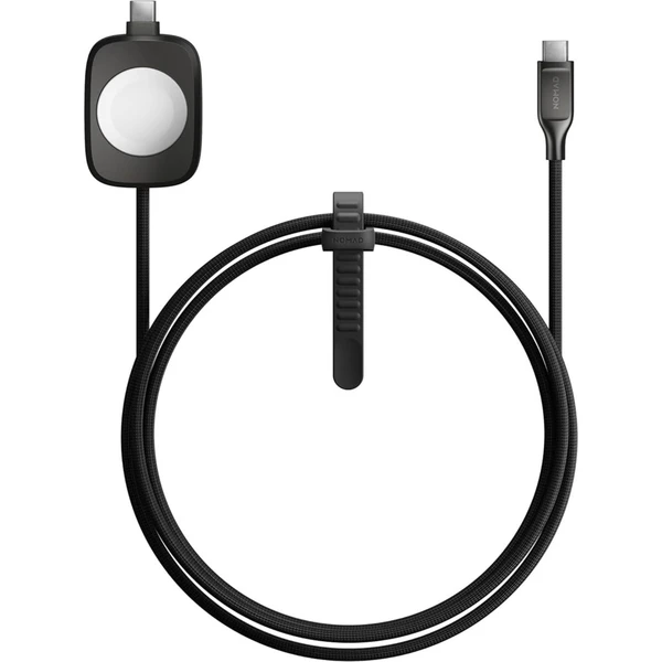 Nomad Universal Cable for Apple Watch, USB-C 100W, 1.5m, černý