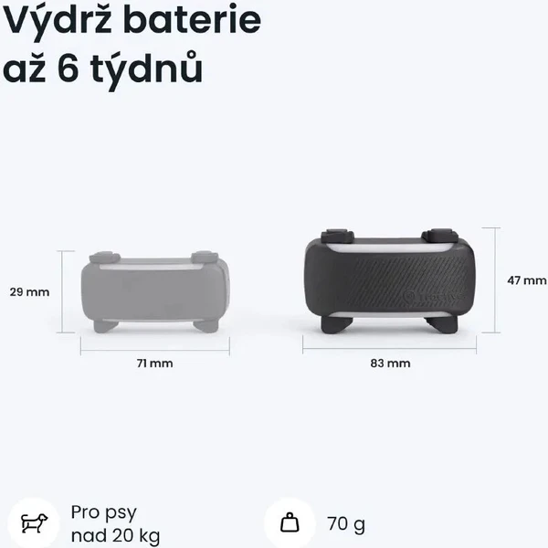 Tractive DOG 6 XL lokátor pro psy černý - GPS moduly - Obrázek d_ab0df0b089e94eb983c8c5570a8e8247