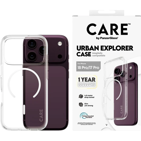 PanzerGlass CARE Urban MagSafe kryt Apple iPhone 18 Pro/17 Pro čirý/bílý - Pouzdra - Obrázek d_ac0d4222d17b4ffb9e11e90010e1f79d