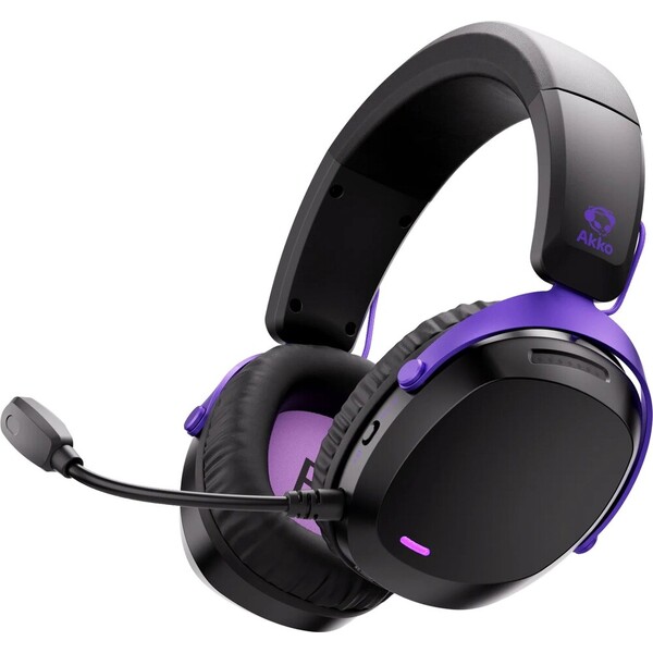 Akko GH300 bezdrátový headset černý Černá