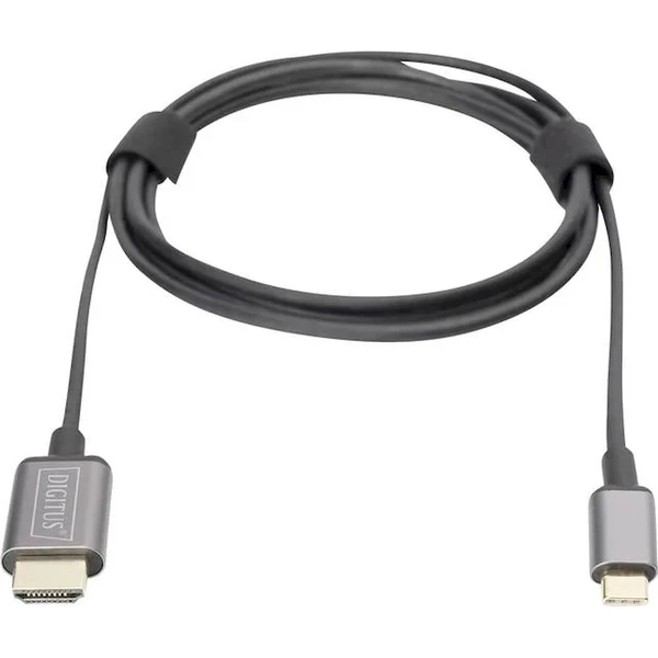 DIGITUS USB-C/HDMI kabel 1,8m černý - Kabely a redukce - Obrázek d_ad171b9c359c4b069f7b4000752e7244