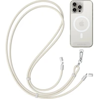 Satechi OntheGo USB-C Lanyard popruh s kabelem béžový - Popruhy a crossbody