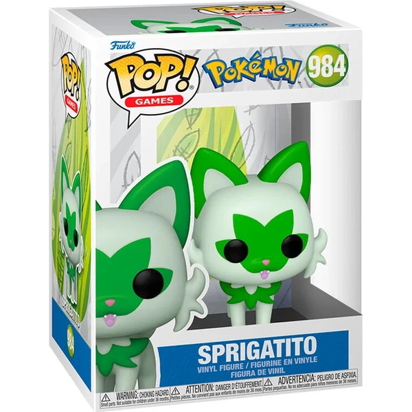 Funko POP! #984 Games: Pokemon - Sprigatito (EMEA) - Funko POP! - Obrázek d_ad91f8e743254039965ae2c8965f2d80