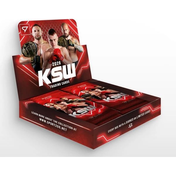 MMA karty SportZoo KSW 2026 Blaster box - Sběratelské karty a nálepky - Obrázek d_adf2bfc81ad44bc5b7d31f61fa3205e2