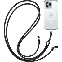 Satechi OntheGo USB-C Lanyard popruh s kabelem černý - Popruhy a crossbody