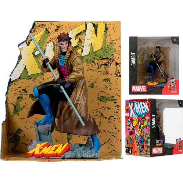 Figurka McFarlane Toys Marvel Collection 1/10 - Gambit (X-Men no. 1) 18 cm - Figurky - Obrázek d_ae5dd5ff99f94a2080f3ca096dd026b1