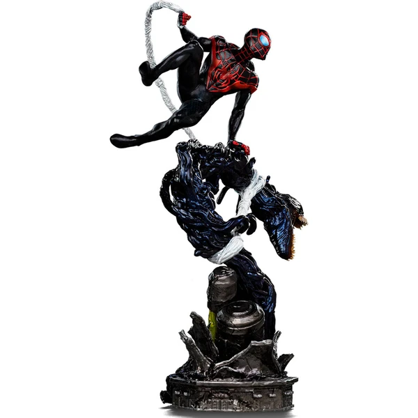 Soška Iron Studios Spider-Man Vs Villains - Miles Morales Diorama Art Scale 1/10 - Sochy a sošky - Obrázek d_ae65e4dcfe444c25947974ca67f64cfc