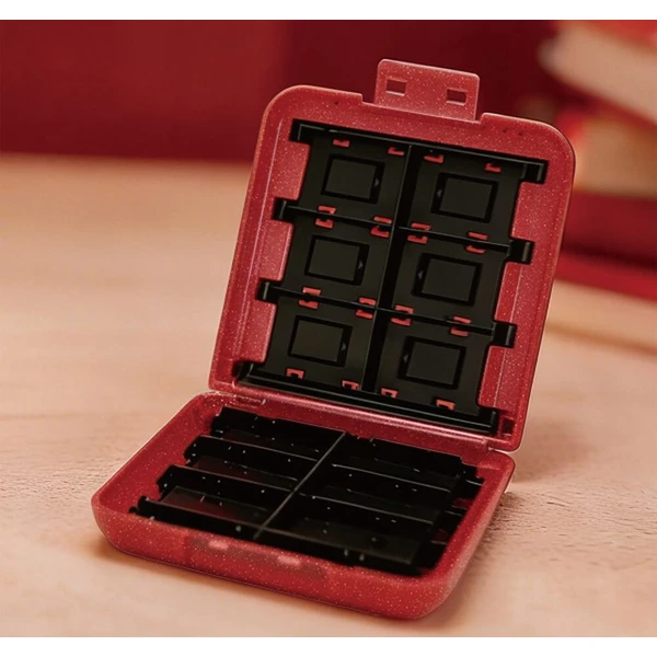 HORI Card Case 24 pouzdro na herní karty Pixel Red - Pouzdra - Obrázek d_ae8ae33a50e44e40bff468cc1c0287a2