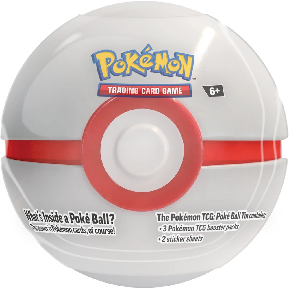 Otevřená plechovka Poké Ball Tin