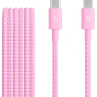 Apple Beats USB-C/USB-C napájecí kabel 60W 1,5m energicky růžový - Kabely a redukce