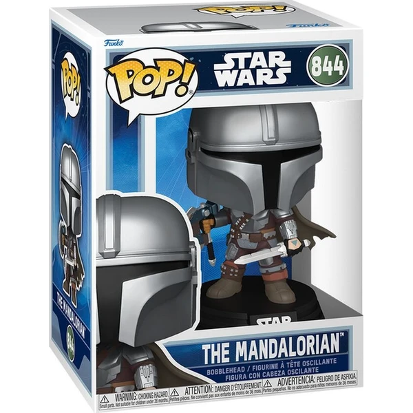 Funko POP! #844 Star Wars: The Mandalorian and Grogu - The Mandalorian (Dual Wield) - Funko POP! - Obrázek d_aed9d33f72924616b196e8d5aa3f073b