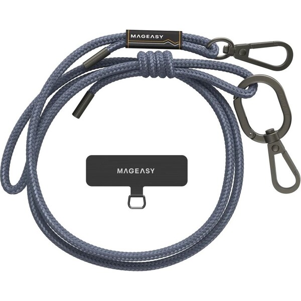 MagEasy Strap Lanyard 6mm univerzální popruh Riverside Blue