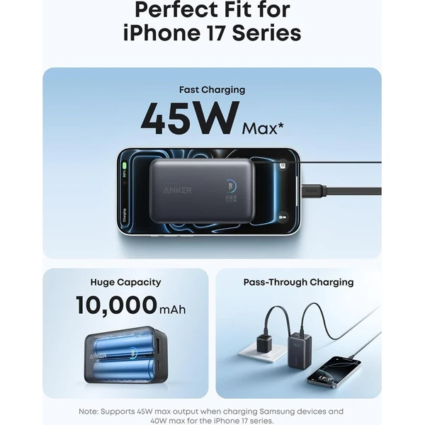 Anker Nano MagSafe powerbanka (10000mAh) 45W černá - Powerbanky - Obrázek d_af1ee4abfb8941d7843804c8b4811188