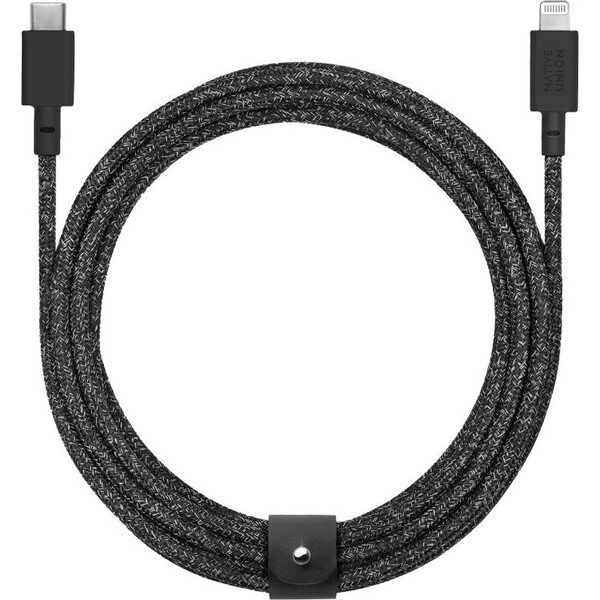 Native Union Belt Cable XL USB-C/Lightning napájecí kabel 3m, 20W cosmos