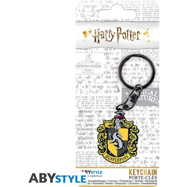 Kovová klíčenka Harry Potter - Hufflepuff - Klíčenky - Obrázek d_af550e8c66db45a6b84ad3c01356b075