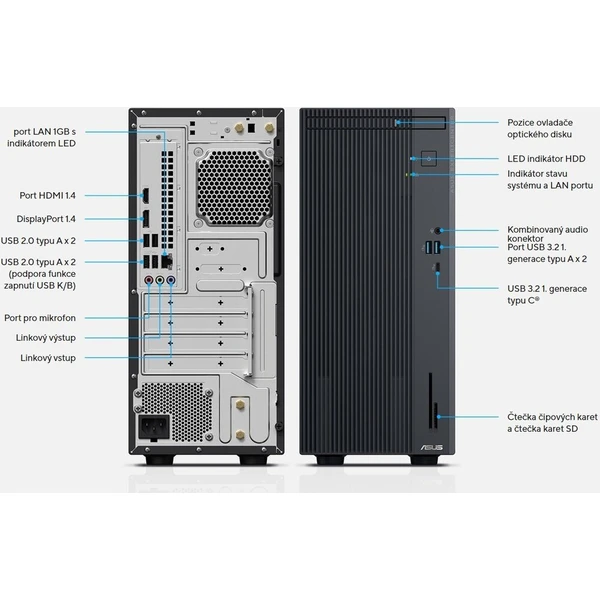 ASUS ExpertCenter P5 černá - Stolní počítače - Obrázek d_af5dcb1c9eca40698509b2aa412a4898