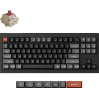 Keychron V3 Ultra 8K Keychron Silk POM Red bezdrátová herní klávesnice (US) černá - Klávesnice