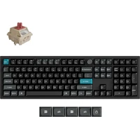Keychron Q6 Ultra 8K Keychron Silk POM Red bezdrátová herní klávesnice (US) černá - Klávesnice
