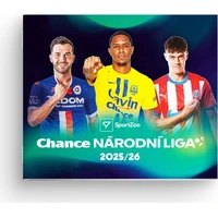 Fotbalové karty SportZoo Chance Národní liga 2025/26 - Startovací balíček - Fotbalové karty