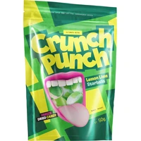 Mrazem sušené bonbony Crunch Punch - Lemon Lime Starballs 50 g - Cukrovinky