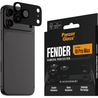 PanzerGlass FENDER hliníková ochrana fotoaparátu iPhone 18 Pro Max Black (černý) - Ochranné folie a skla