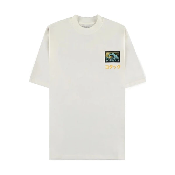 Tričko Pokémon - Psyduck (Loose Fit) M Bílá