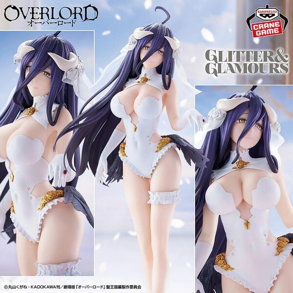 Figurka Bandai Banpresto Glitter&Glamours Overlord - Albedo (Wedding Ver.) 27 cm - Figurky - Obrázek d_b0881ebcbf434547b8760b3d4607d378