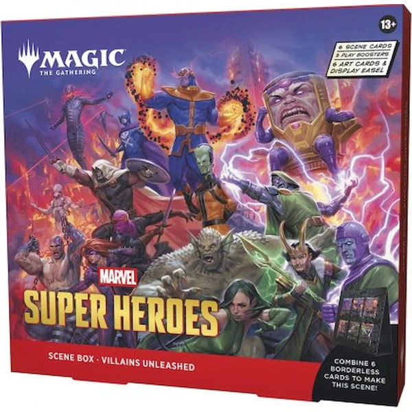 Magic: The Gathering - Marvel Super Heroes Scene Box Villians Unleashed - MTG karty - Obrázek d_b092c5470afa4115b8e2fe921dea30f9