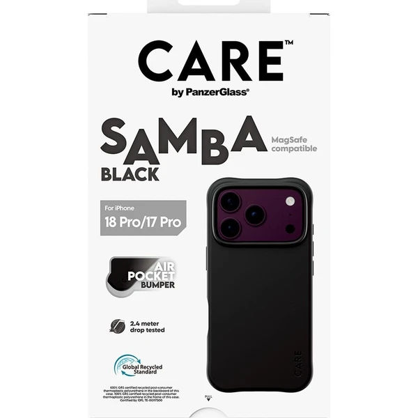 PanzerGlass CARE Samba MagSafe kryt Apple iPhone 18 Pro/17 Pro černý - Pouzdra - Obrázek d_b0f7ad1ce088464baa8fa16ae920a321