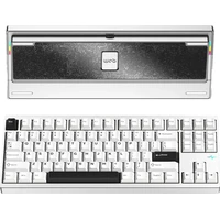 Wobkey Crush 80 Reboot Pro Kailh Cocoa herní klávesnice (US) stříbrná - Klávesnice