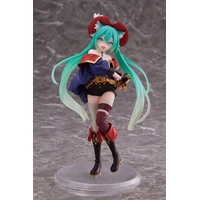 Figurka Taito Prize Hatsune Miku - Hatsune Miku Wonderland Puss in Boots (včetně bonosu) 18 cm - Figurky