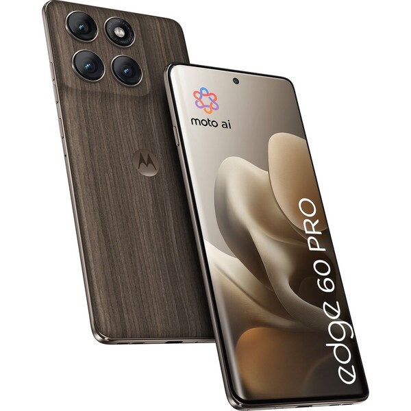 Motorola Edge 60 Pro 12GB/512GB PANTONE Walnut (Wood) Hnědá
