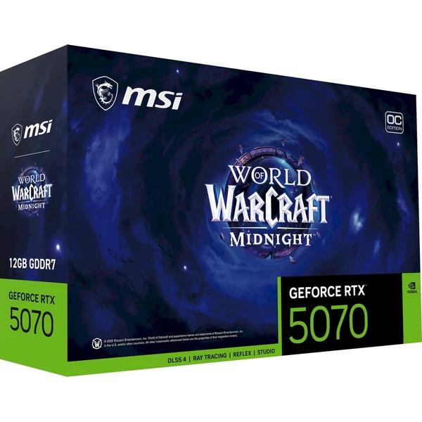 MSI NVIDIA GeForce RTX 5070 12G World of Warcraft MIDNIGHT VOID EDITION OC - Grafické karty - Obrázek d_b1b72462574a4802a079e17f6e1b23b7