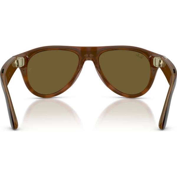 Meta RAY-BAN Aviator Gen 3 (Velké) chytré brýle (hnědá skla) želva - AR brýle - Obrázek d_b200cbcdfa6d441ca1d8d21b827fd063