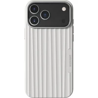 NUDIENT Bold Magsafe kryt iPhone 17 Pro Max/iPhone 18 Pro Max Chalk White - Pouzdra