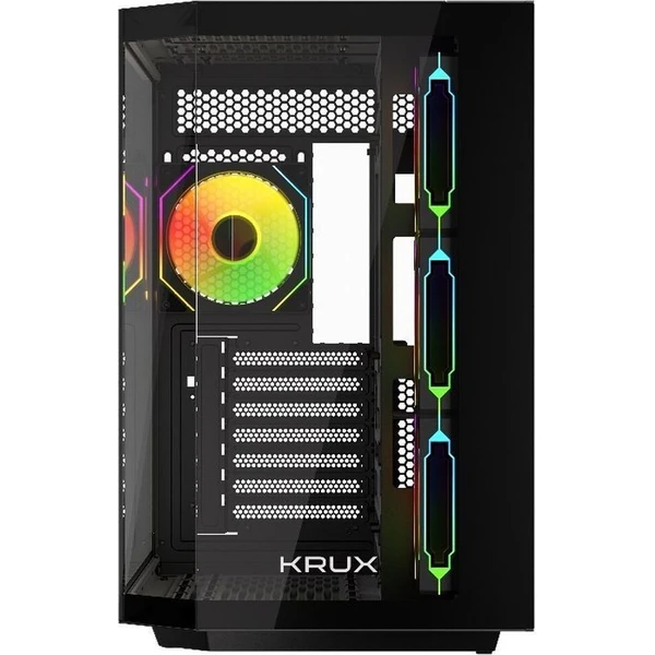 Krux Empero ARGB ATX skříň čená - Počítačové skříně - Obrázek d_b21f5c2eb42041ba9837080ab3620e57