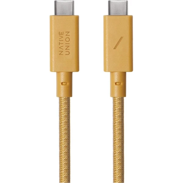 Native Union Anchor Cable USB-C/USB-C kabel, 240W, 3m, hořčicový - Kabely a redukce - Obrázek d_b24bfd38d1d944e5be189964bd229fbf