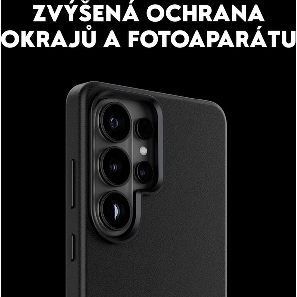 PanzerGlass® CARE SOLO Qi kryt z veganské kůže Samsung Galaxy S26 Ultra černý - Pouzdra - Obrázek d_b29afa7061aa442d969748bd9e6e8728