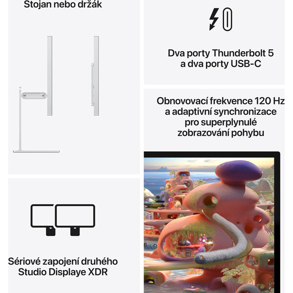 Apple Studio Display XDR (2026) Standardní sklo/Stojan s nastavitelným náklonem a výškou - Monitory - Obrázek d_b2b6e446a70e45b6b5e756ed8eef0c04