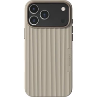 NUDIENT Bold Magsafe kryt iPhone 17 Pro Max/iPhone 18 Pro Max Linen Beige - Pouzdra