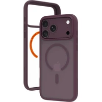 dbramante1928 Grenen Ultra D3O MagSafe kryt iPhone 18 Pro Max/17 Pro Max burgundy - Pouzdra